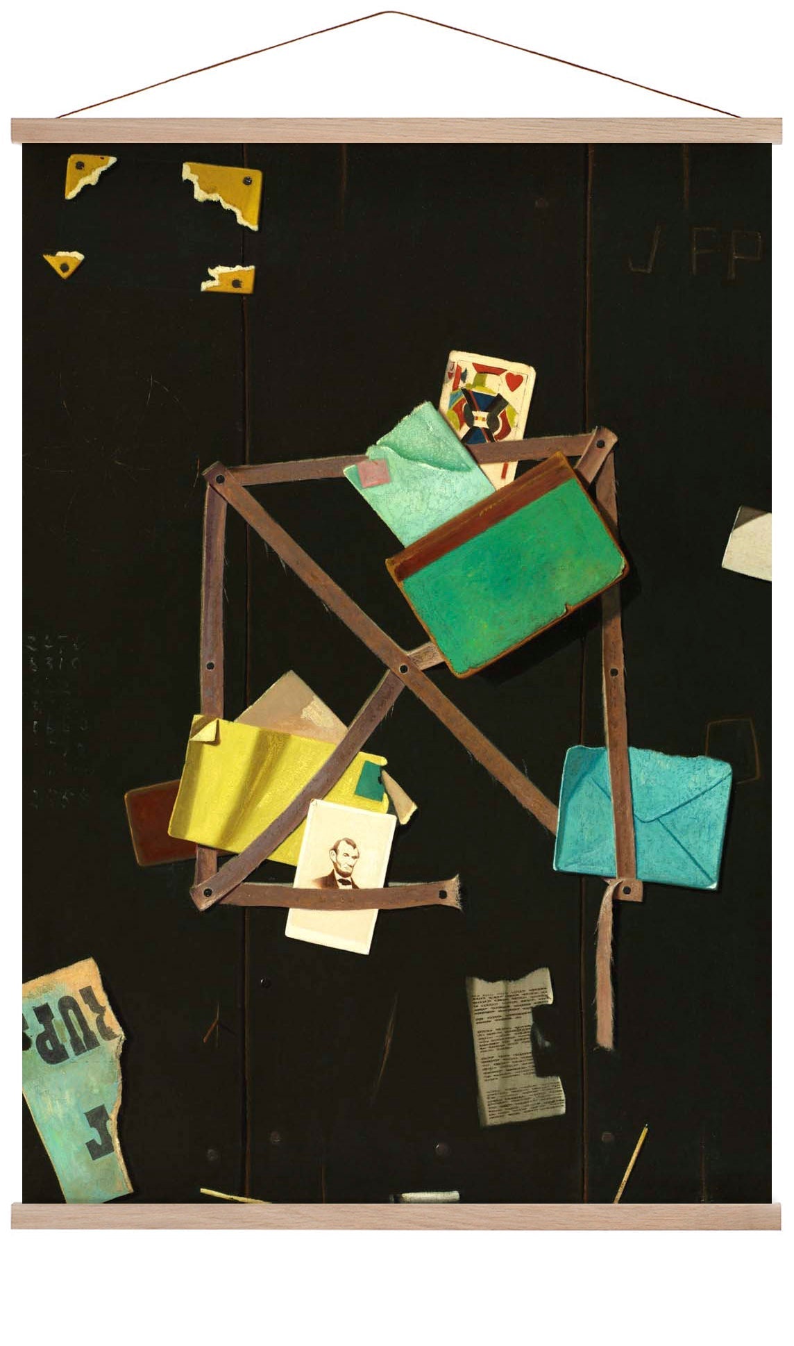 Card Rack with a Jack of Hearts by John Frederik Peto