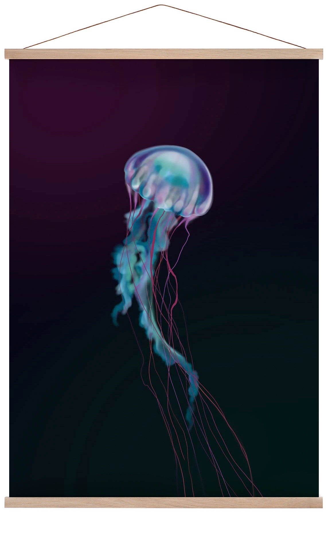 Blooming Soul Jellyfish by Julia Charlott