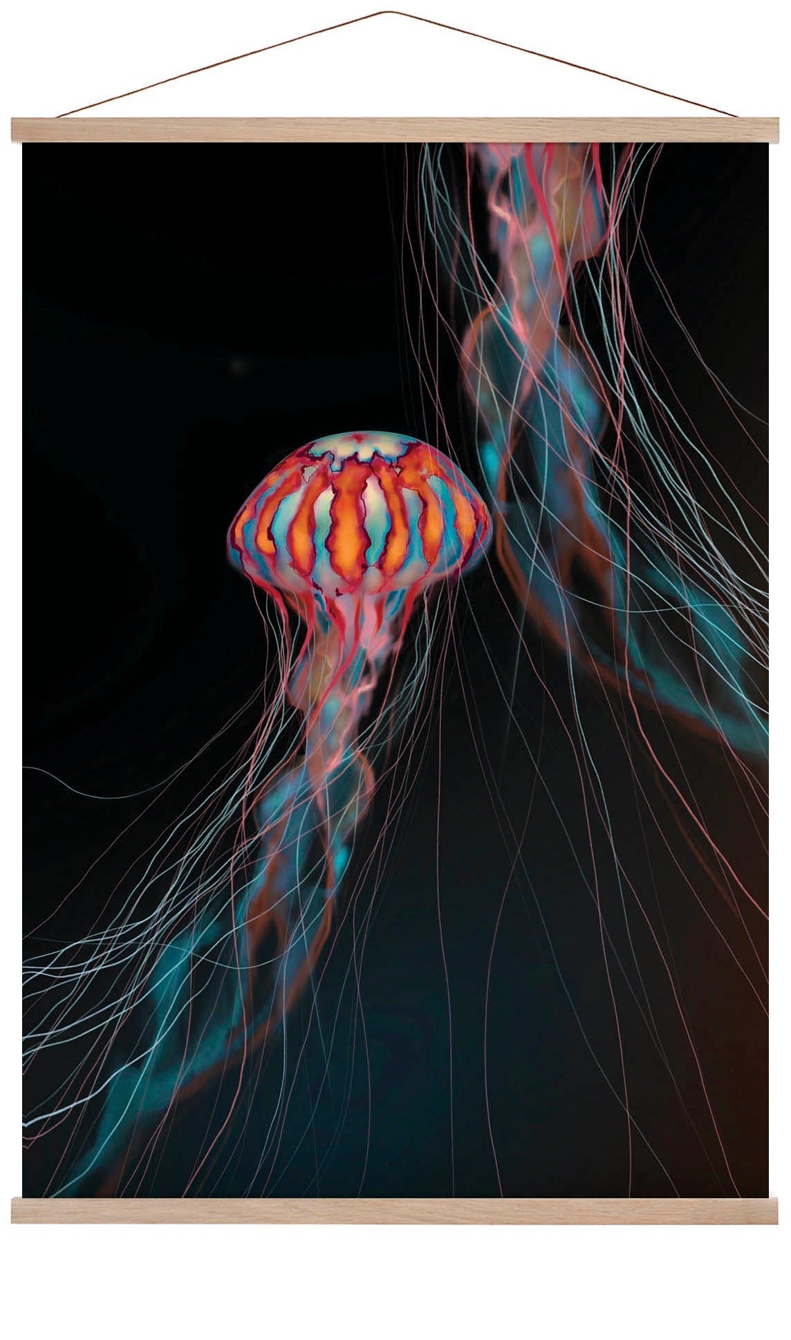 Universe Spirit Jellyfish by Julia Charlott