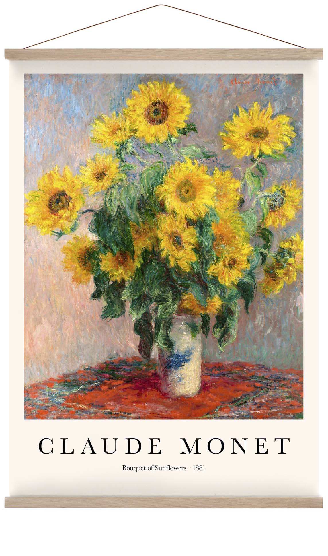 Bouquet of Sunflowers by Claude Monet