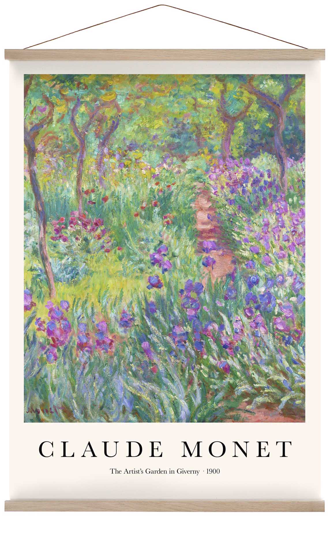 Der Garten des Künstlers in Giverny von Claude Monet