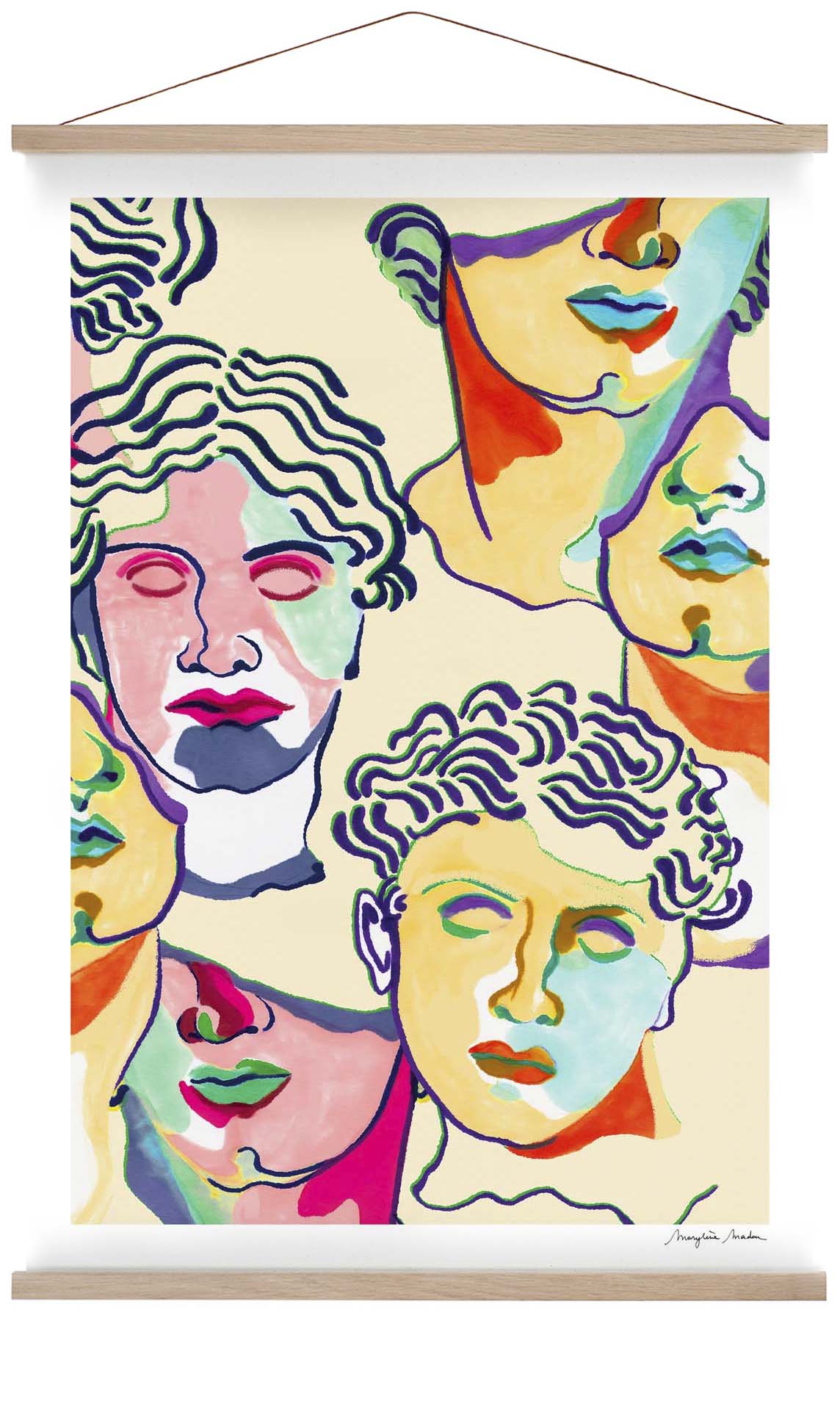 Greek Statues by MARYLENE MADOU