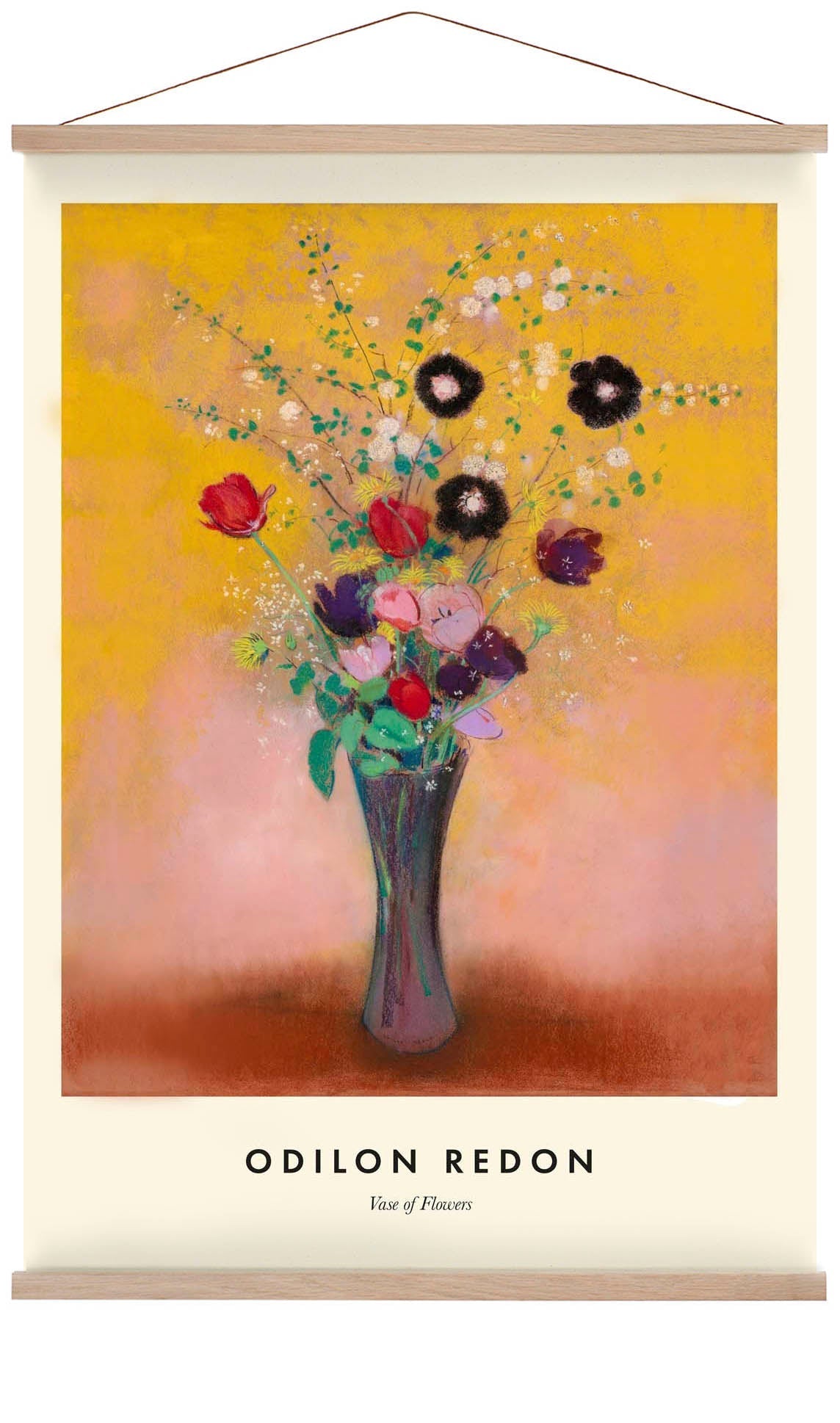 Vase of Flowers by Odilon Redon