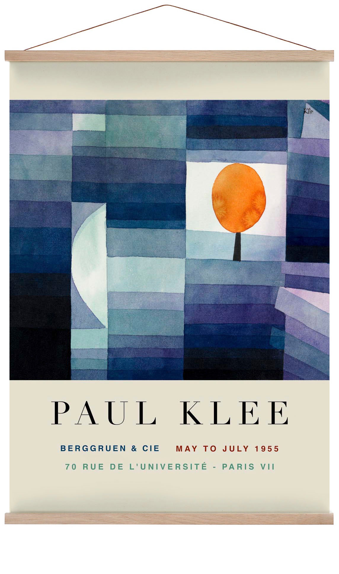Paul Klee The Harbinger of Autumn Art Exhibition