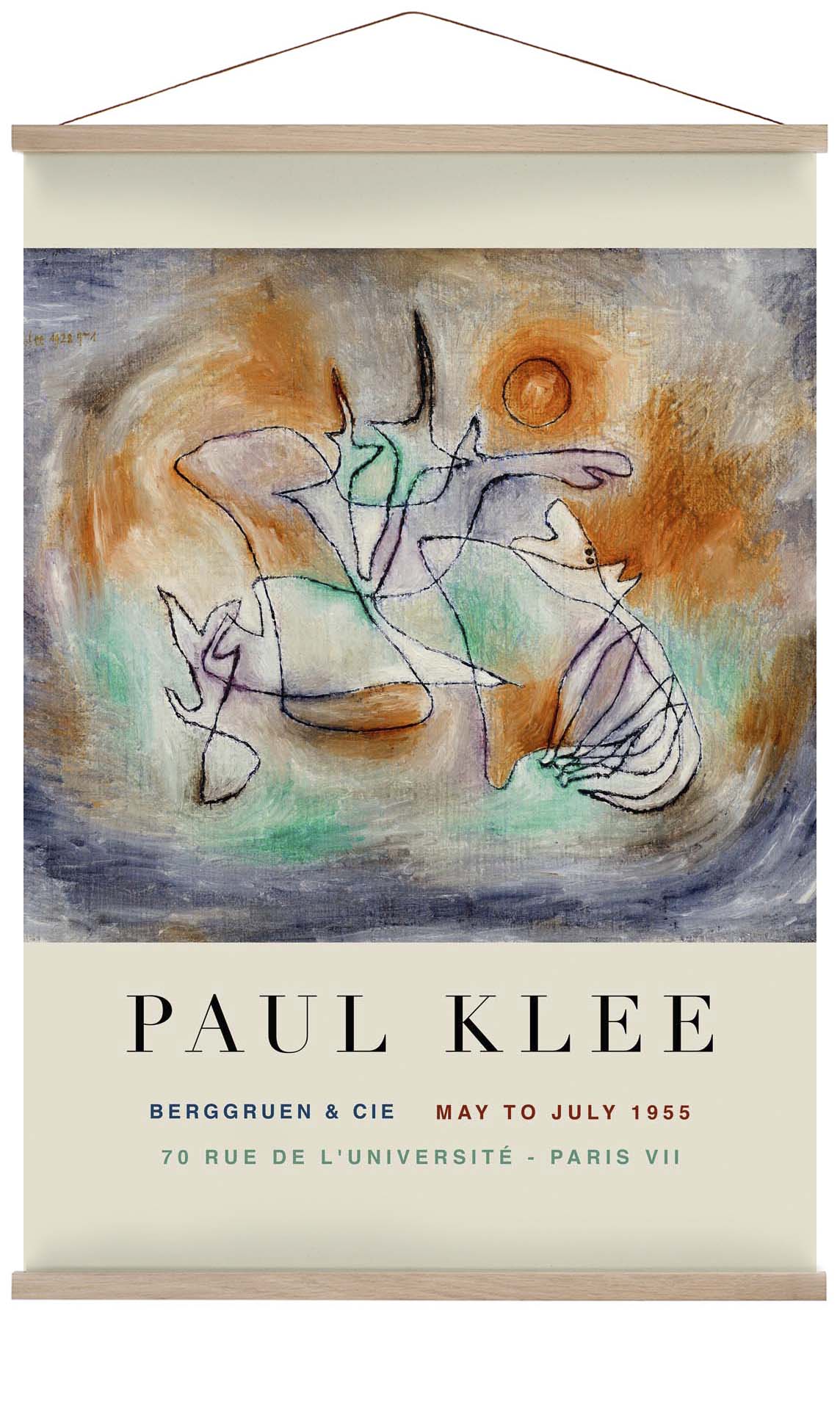 Paul Klee Howling Dog Art Exhibition