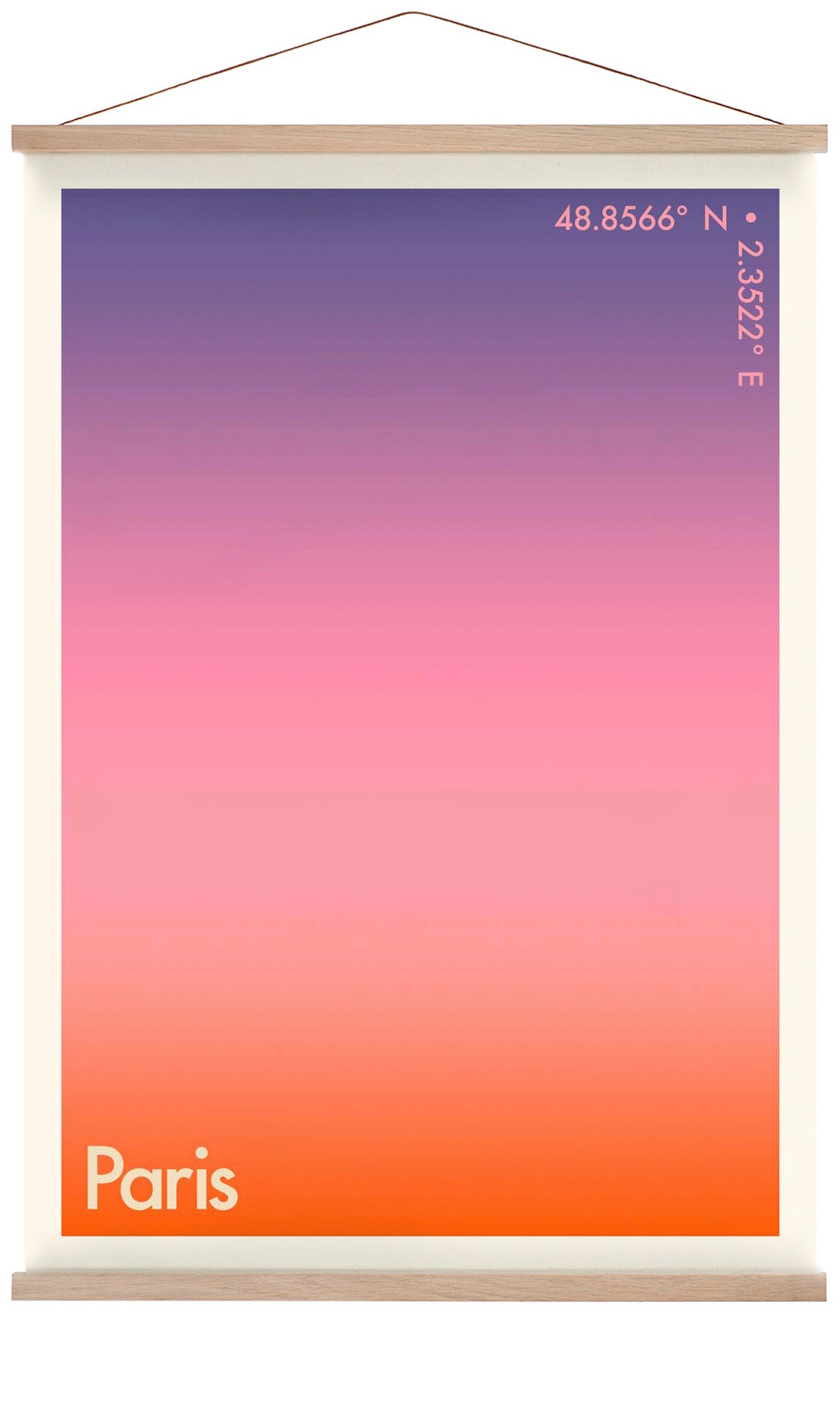 Paris Sunset City