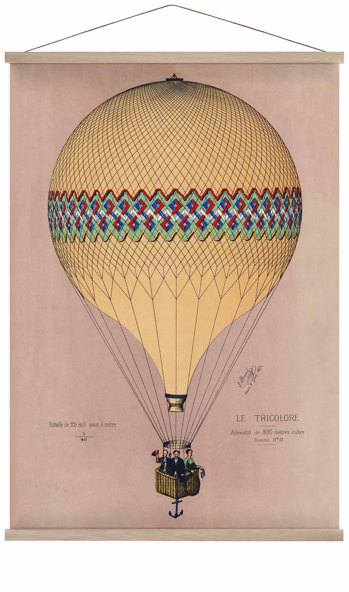 Balloon Tricolore Pink