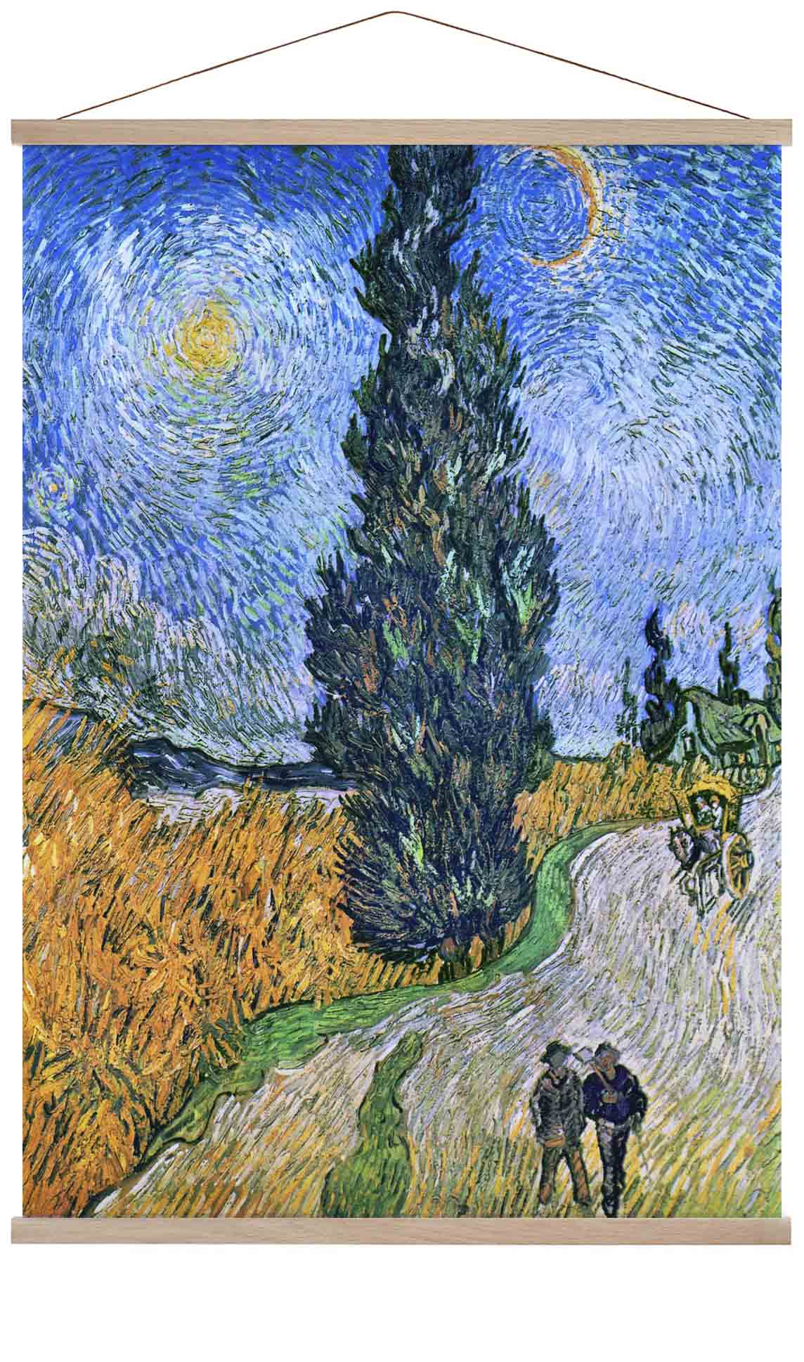 Road with Cypress and Star by Van Gogh