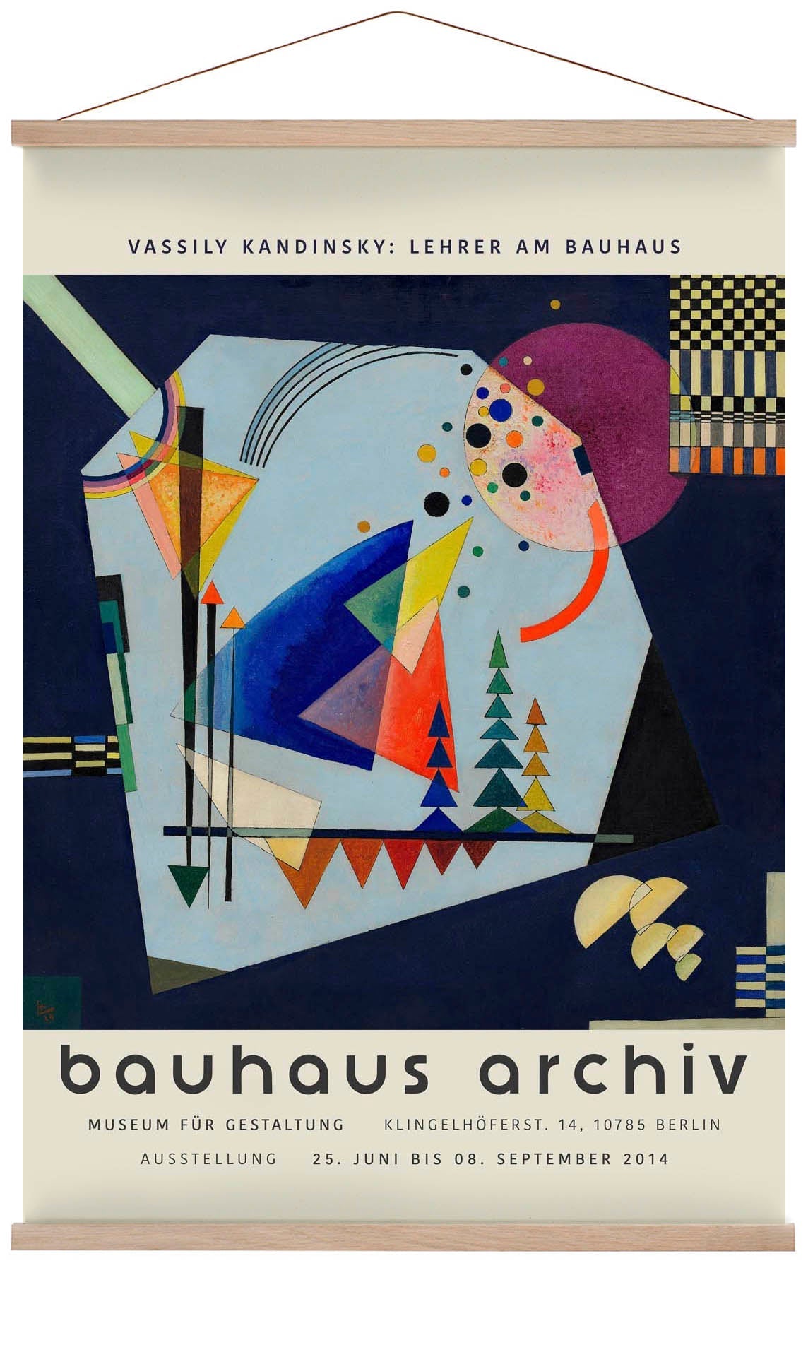 Three Sounds by Wassily Kandinsky Exhibition