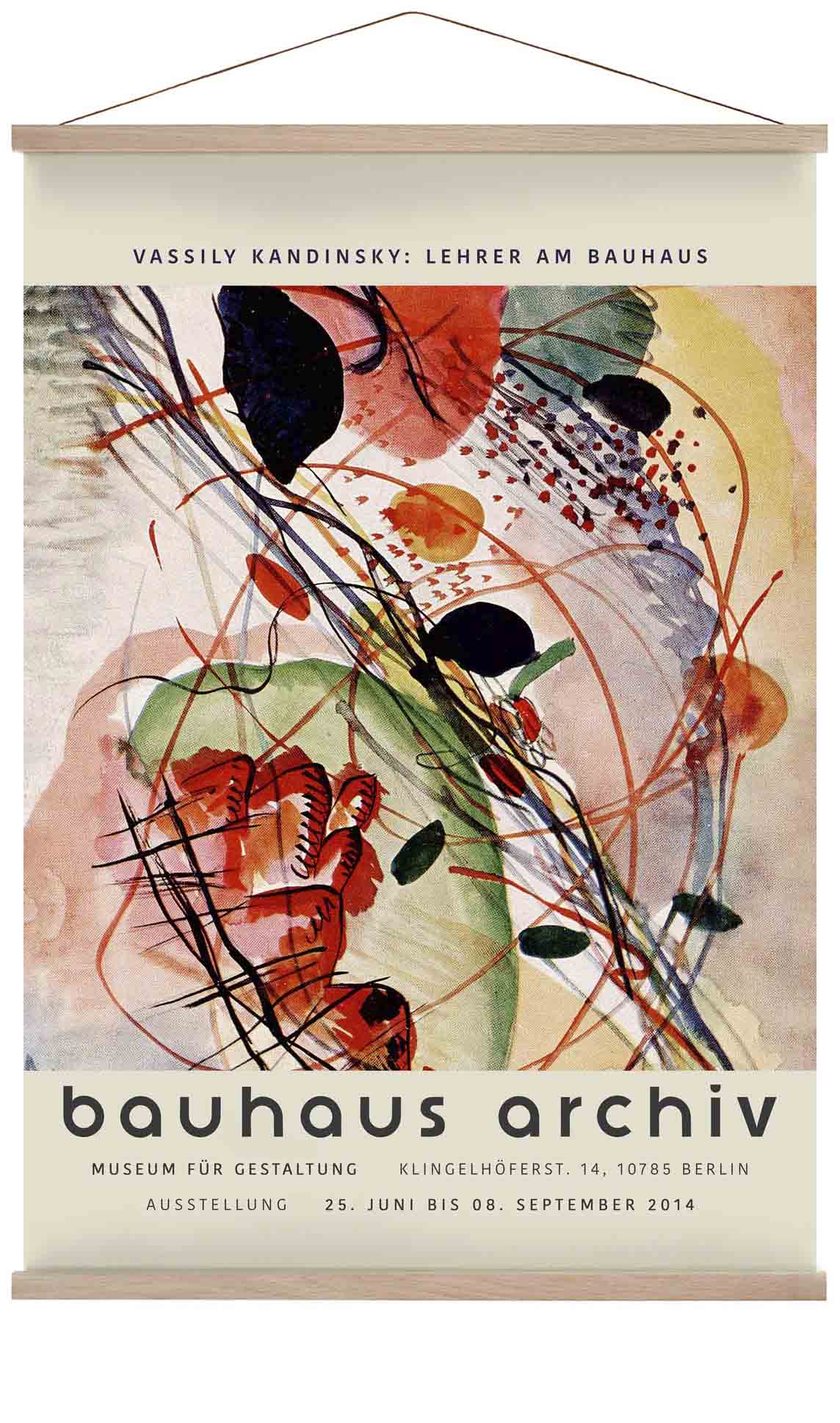 Aquarell Print by Wassily Kandinsky Exhibition