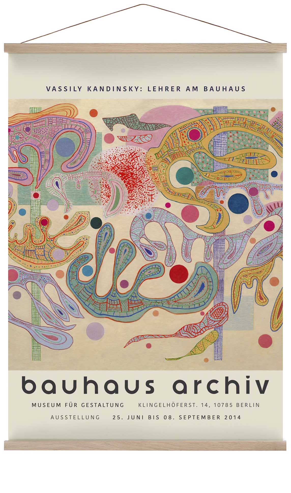 Capricious Form by Wassily Kandinsky Exhibition