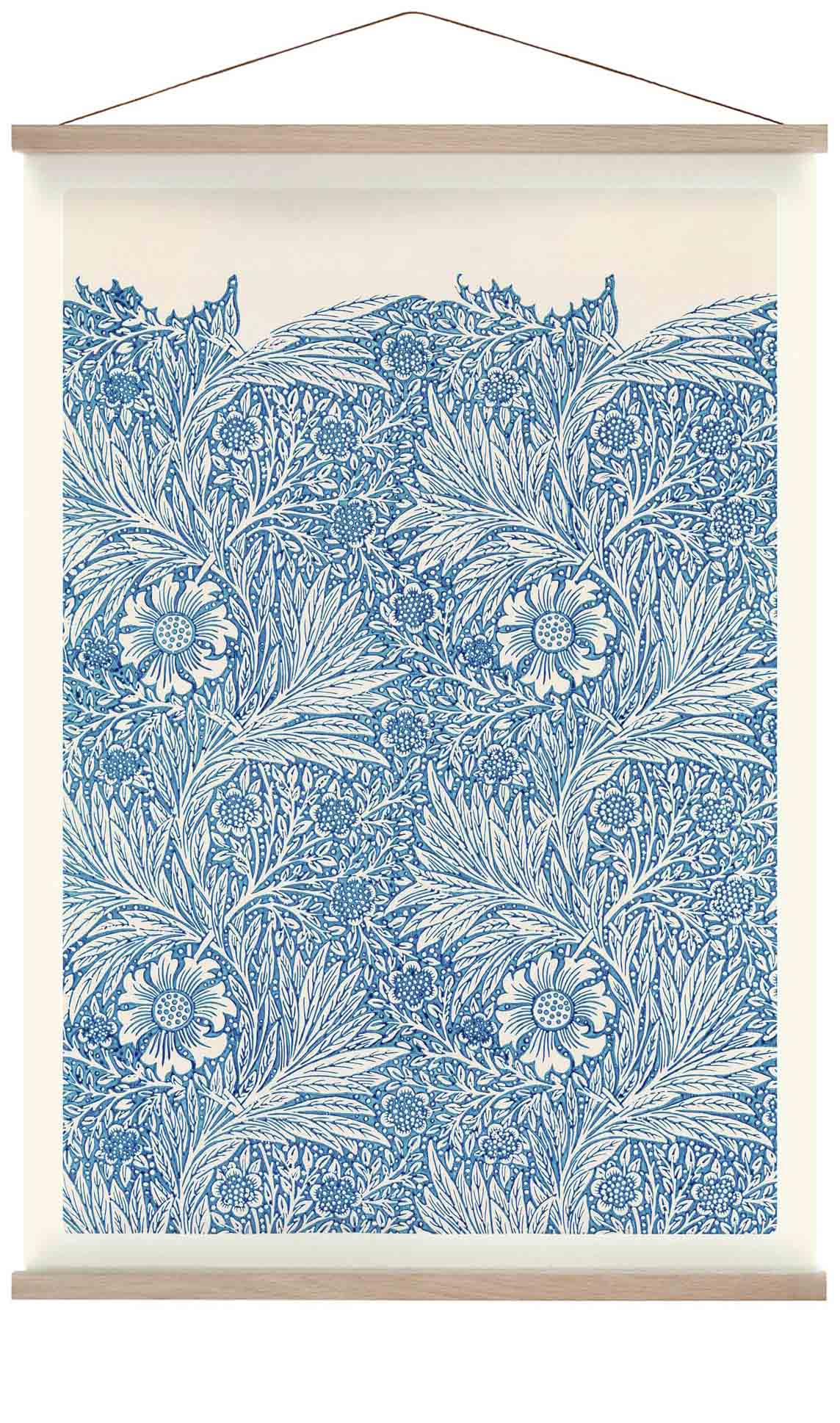 William Morris Blue Marigold