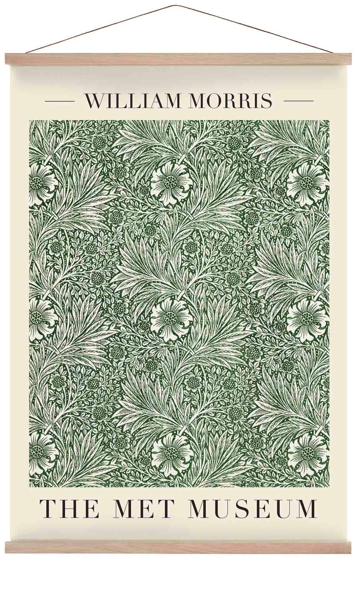 William Morris Marigold Pattern Art Exhibition