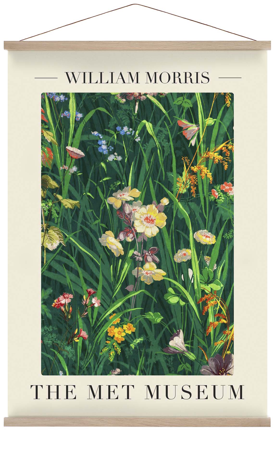 William Morris Grass with Lavender Art Exhibition