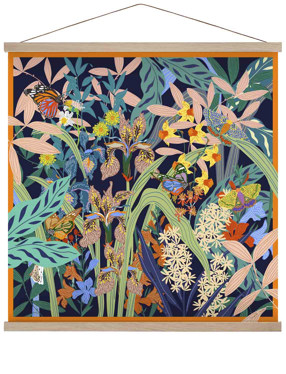 Butterfly Garden by MARYLENE MADOU