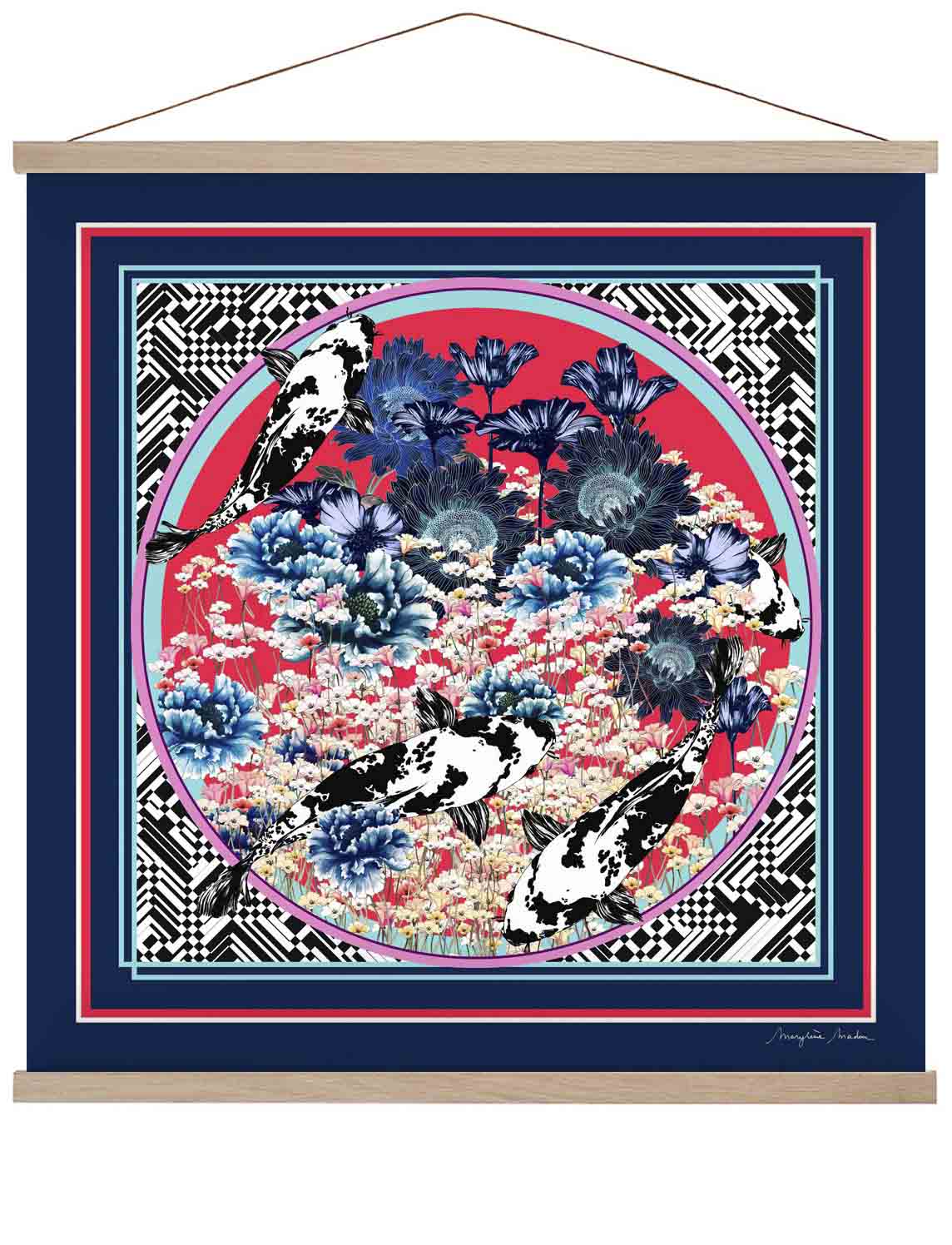 Koi Japan Sun by MARYLENE MADOU