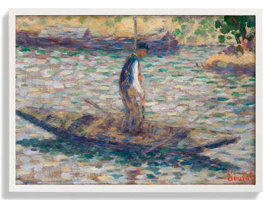A Fisherman by Georges Seurat