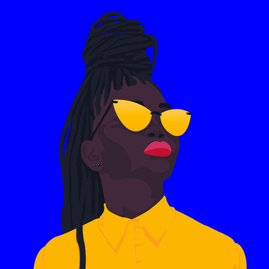 Colourful Black 2 by Sofia Doudine