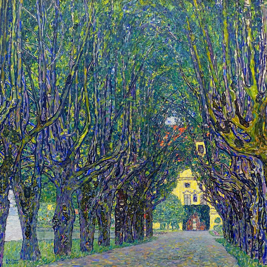 Allee at Schloss Kammer 2 by Gustav Klimt