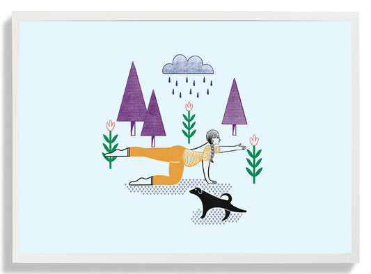 Yoga-Tisch-Pose von Nicole Marra