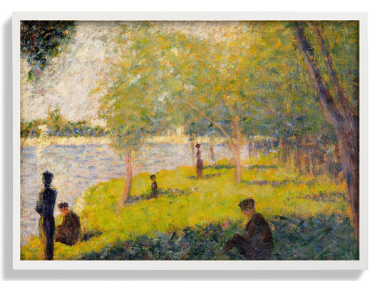 Studie für einen Sonntag auf La Grande Jatte von Georges Seurat
