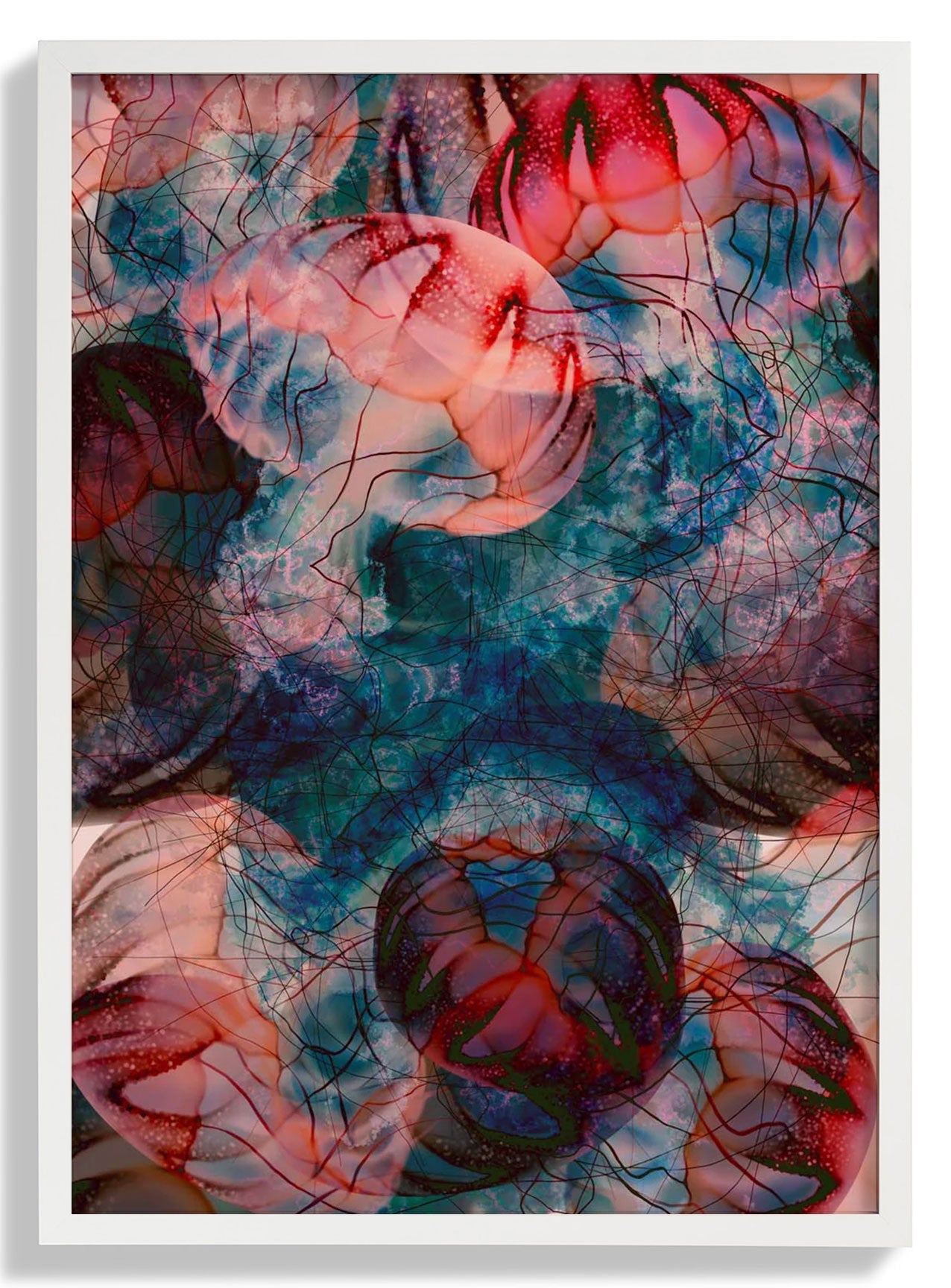 Under the Surface Jellyfish by Julia Charlott