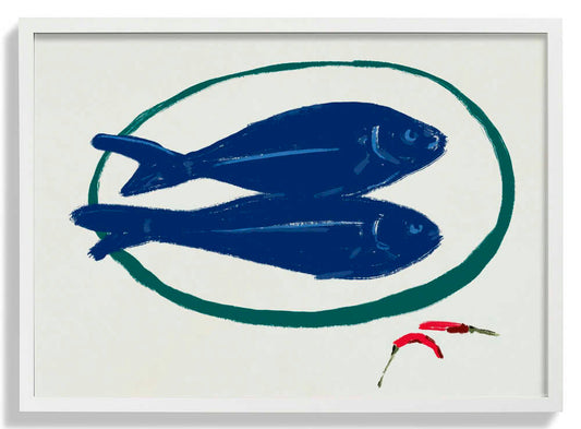 Blauer Fisch und Gewürz von Little Dean