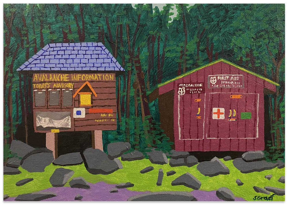 Tuckerman Ravine Trail von Sue Graef