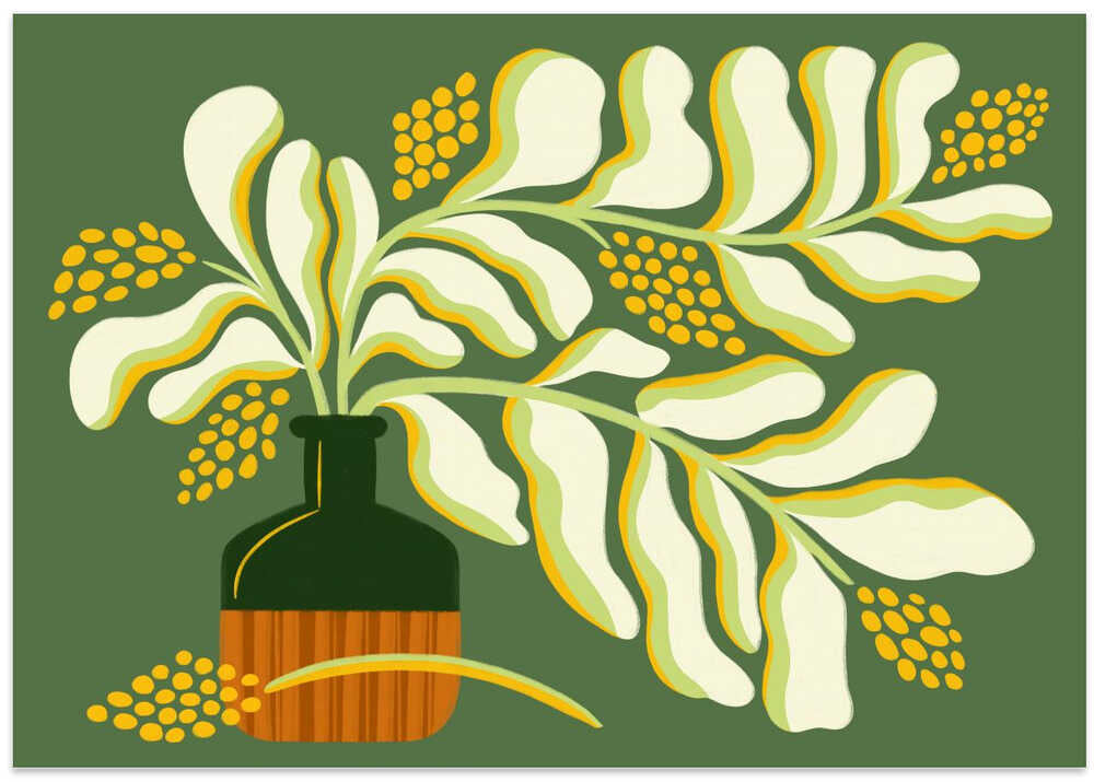 Hawaiianische Ingwerblüten von Kristian Gallagher