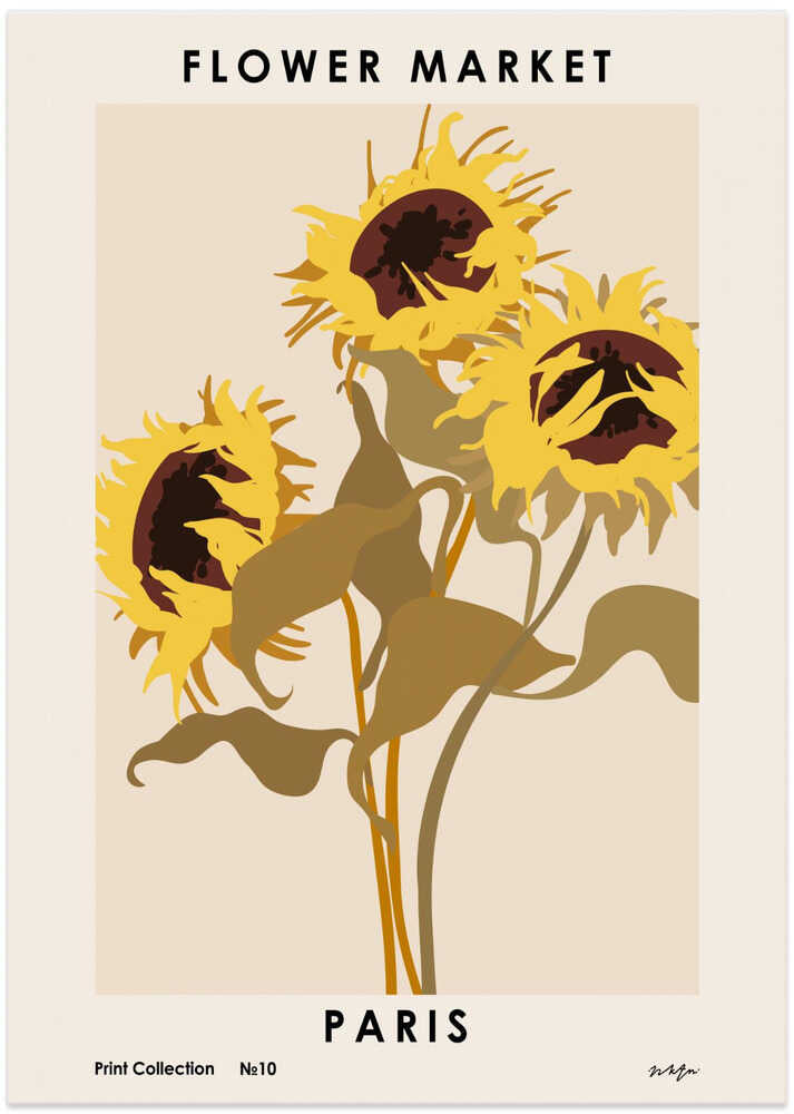 Flower Market. Paris by NKTN