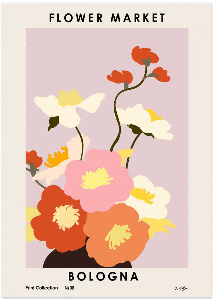 Flower Market. Bologna by NKTN