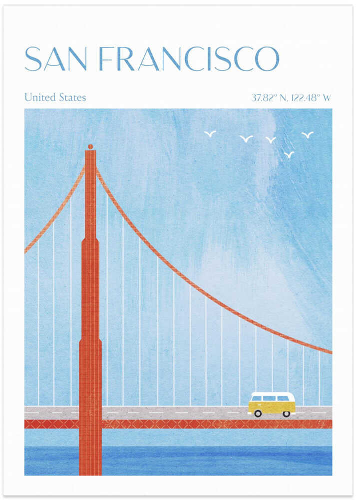 San Francisco, Golden Gate Bridge by longwayhome