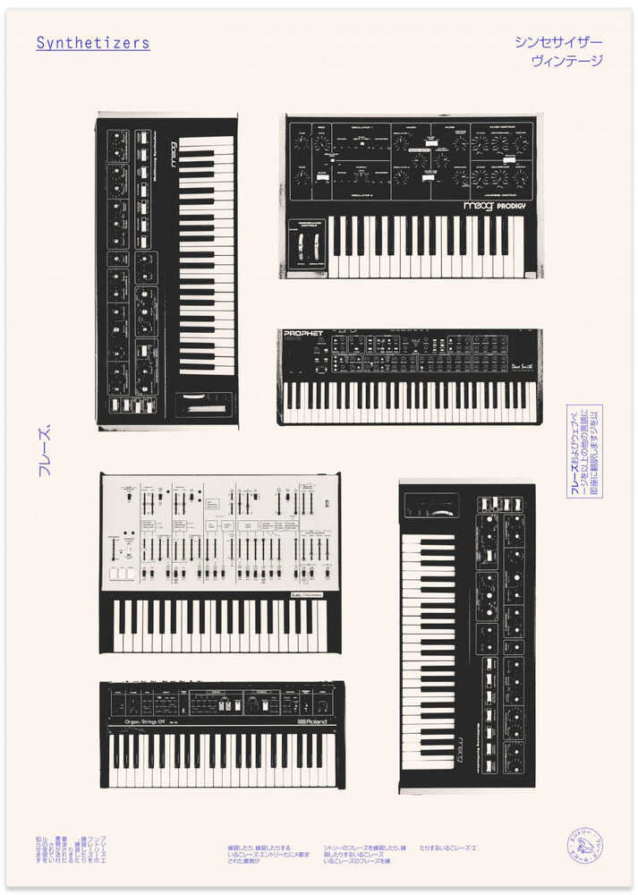 Synthetisers by Florent Bodart