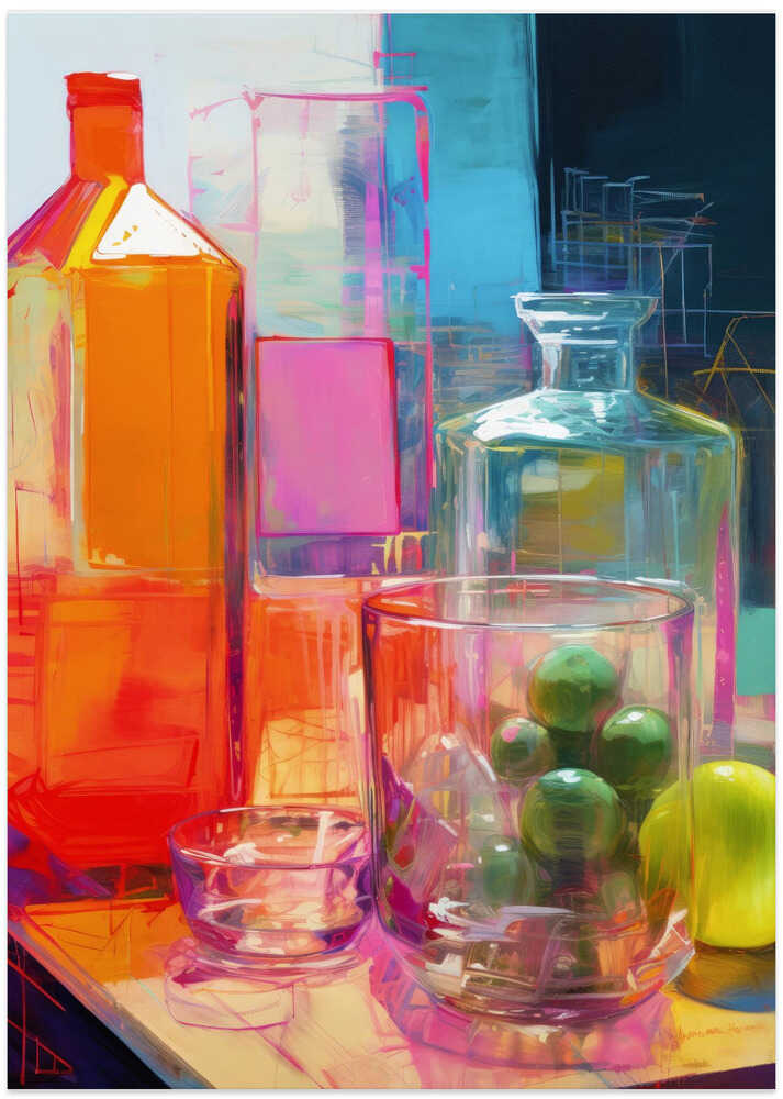 Vibrant Reflections by Treechild