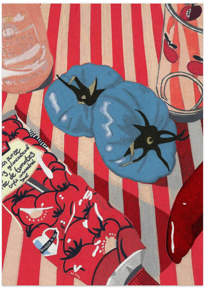 Blue Tomatoes von Studio Mandariini