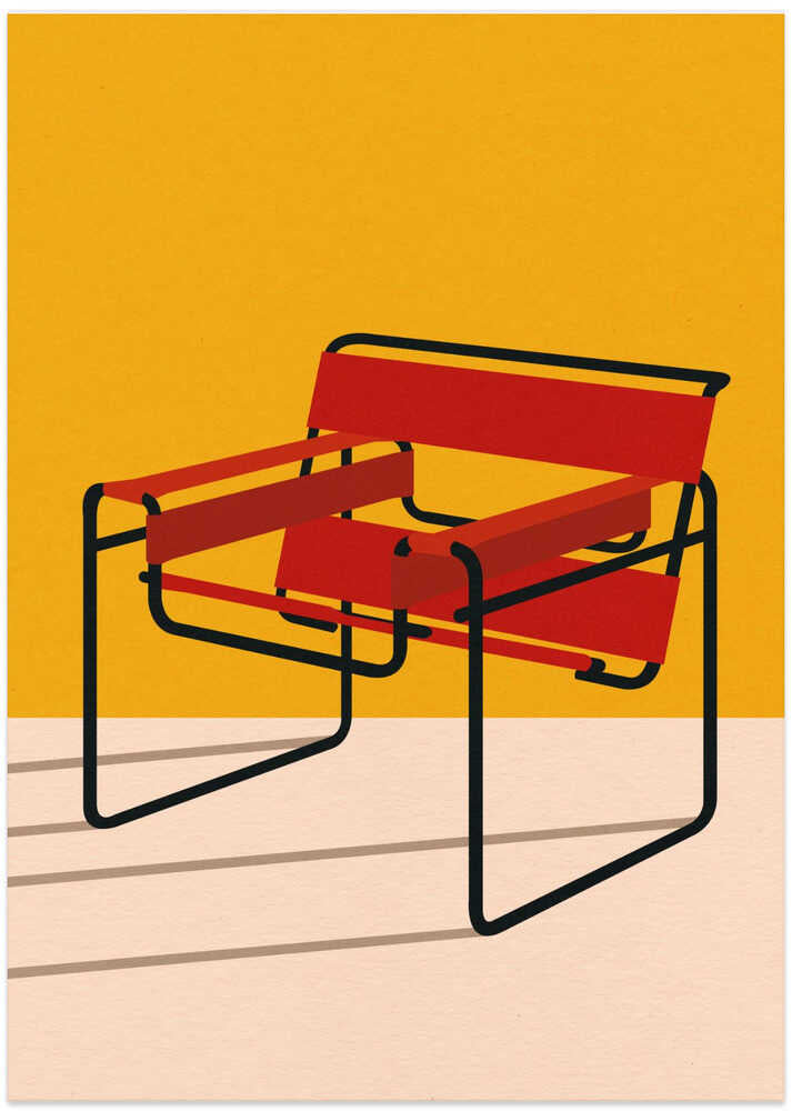 Wassily Chair Marcel Breuer by Rosi Feist