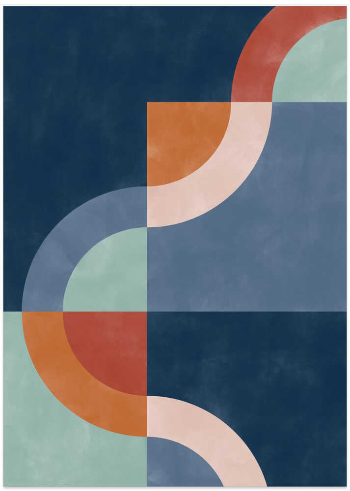 Curved Color Harmony by Elena Ristova