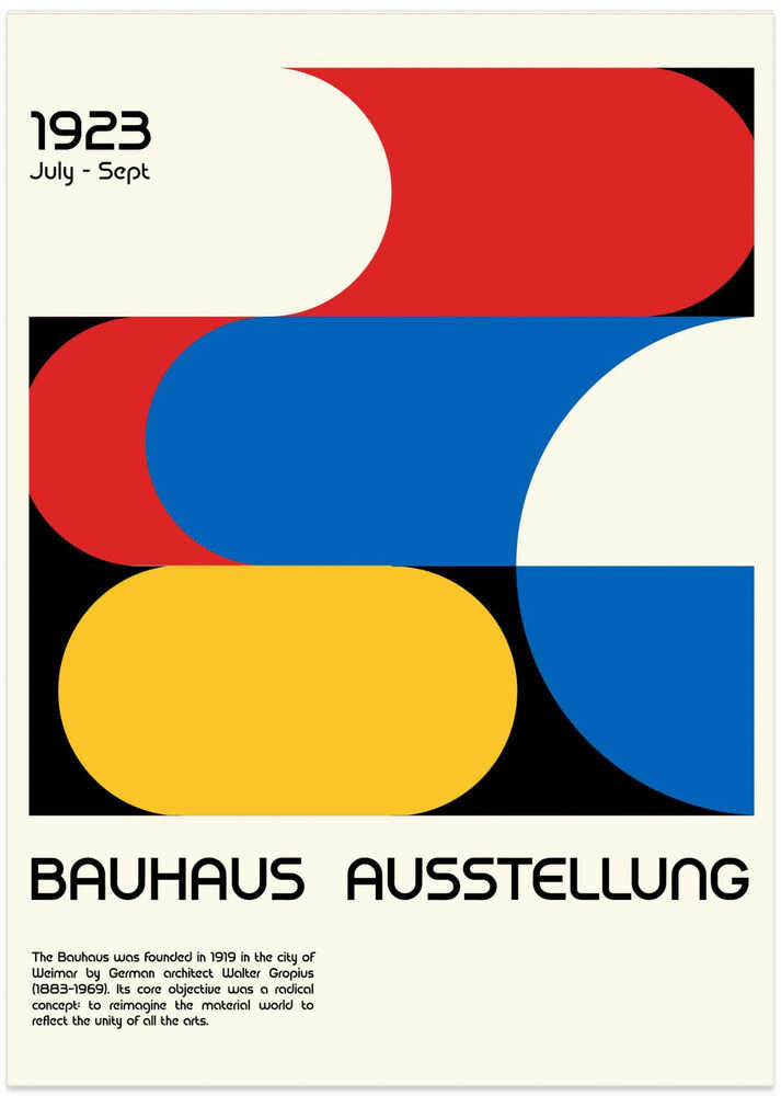 Bauhaus Ausstellung 1923 by Retrodrome