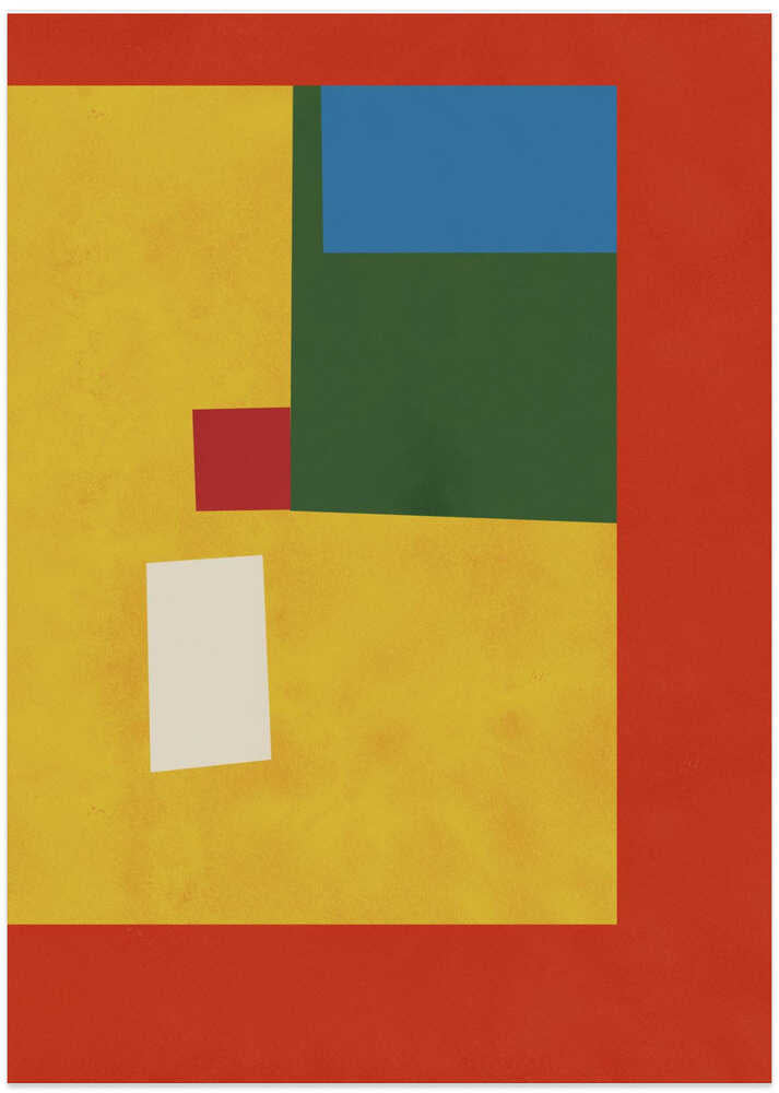 Vibrant Geometric Shapes by Little Dean