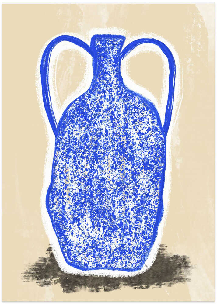 Big Blue Vase by Martina