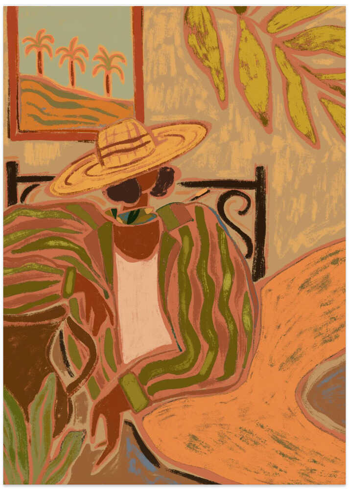 Lady in Stripe von Arty Guava