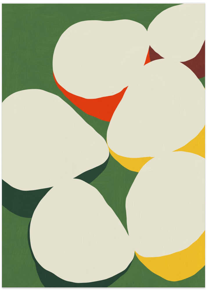 Organic Shapes And Vibrant Colors by Little Dean