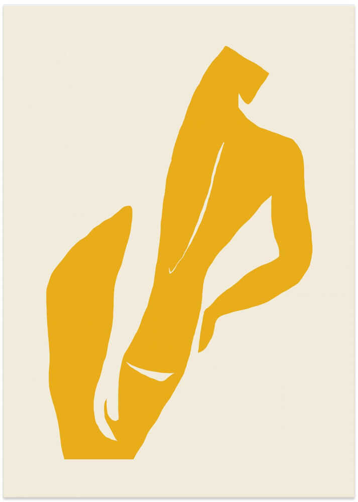 Goldene Silhouette von Little Dean