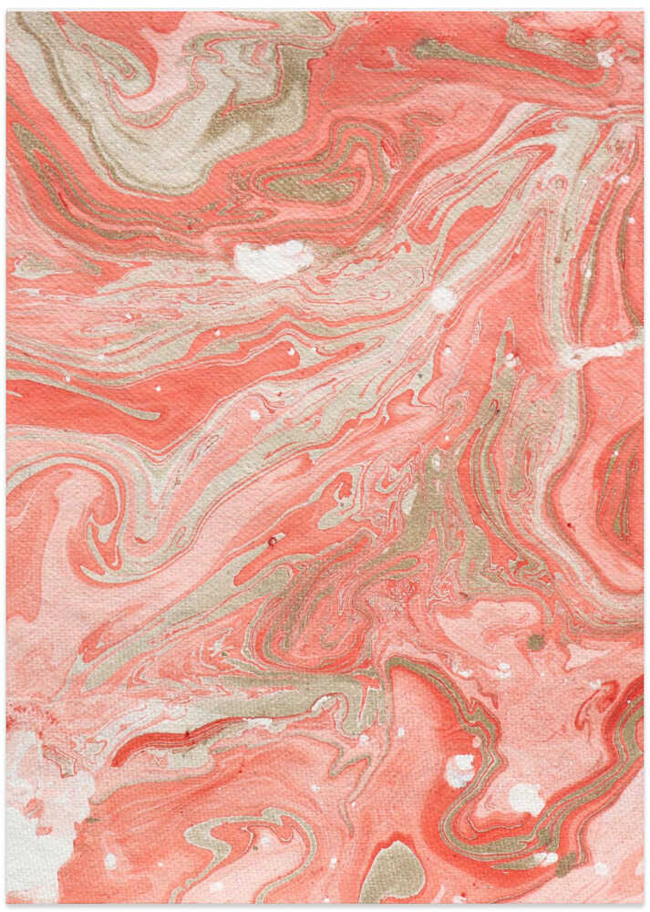 Coral Marble Dream by Santhosh ch