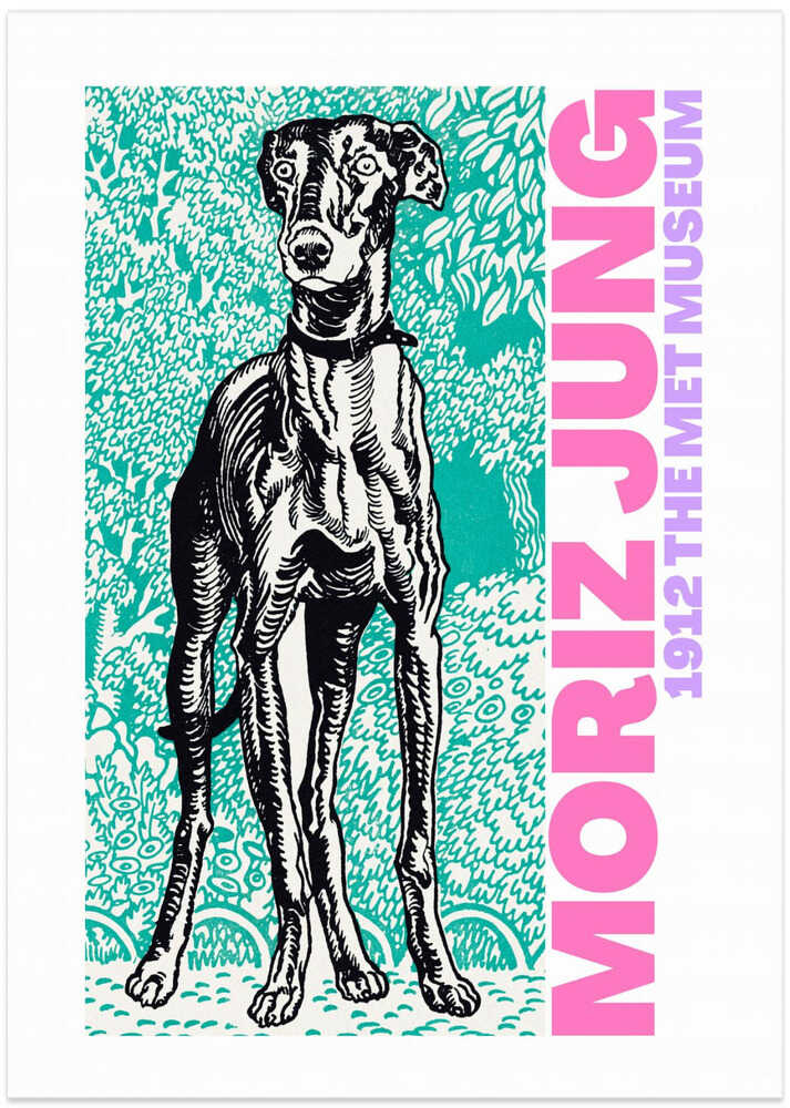 Regal Canine Gaze by Athene Fritsch