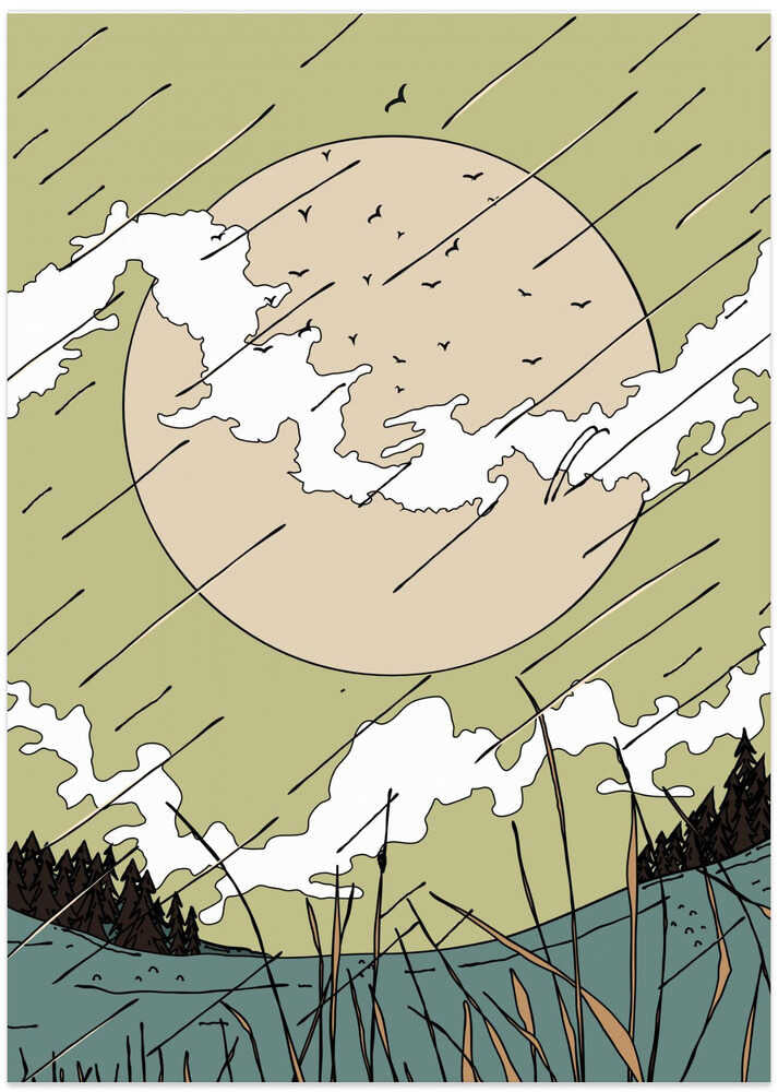 Sunlit Wilderness by Nicholas