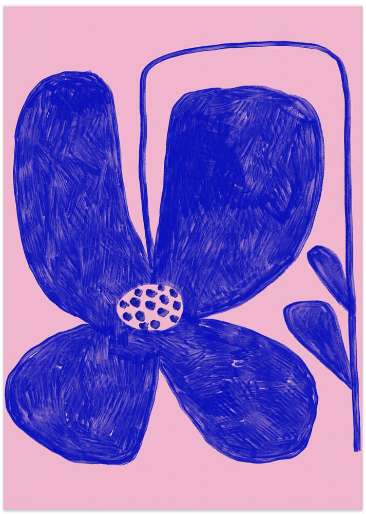 Blue Blossom Burst by Treechild