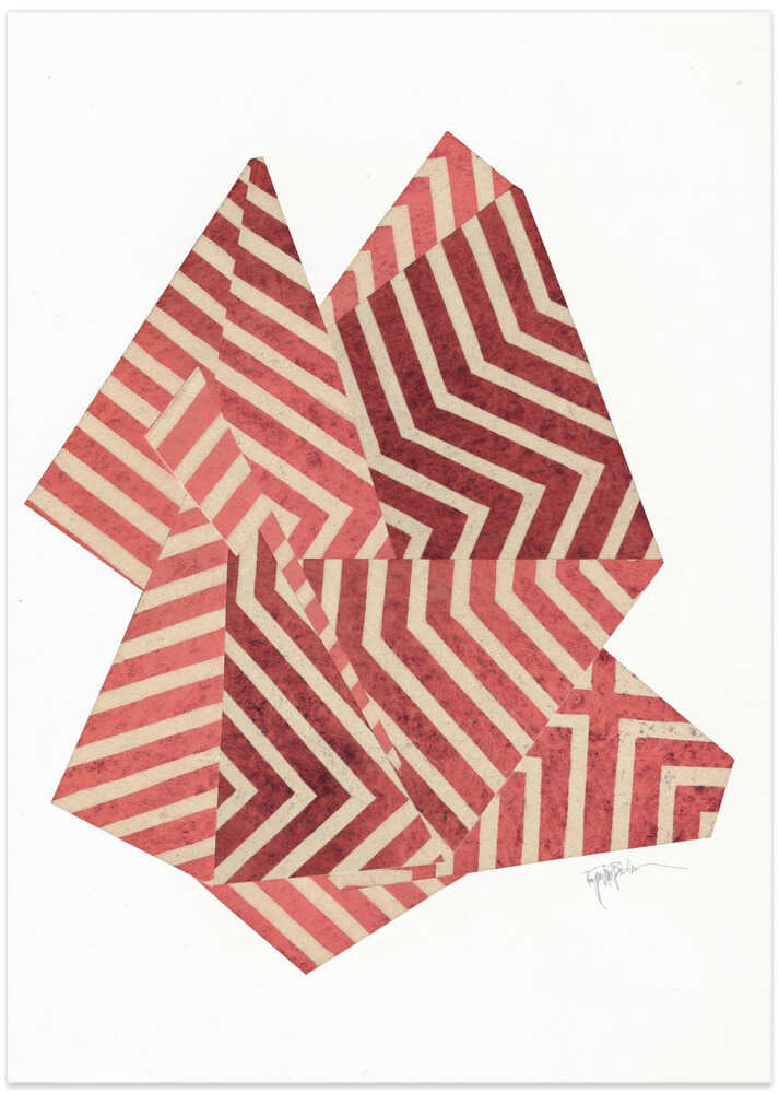 Zen Stone V. (red version) by Paulina Vårregn