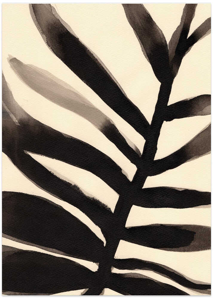 Branches in Black and Beige I by Janel Bragg