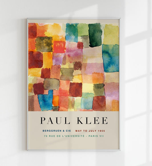Paul Klee Untitled Art Exhibition Poster